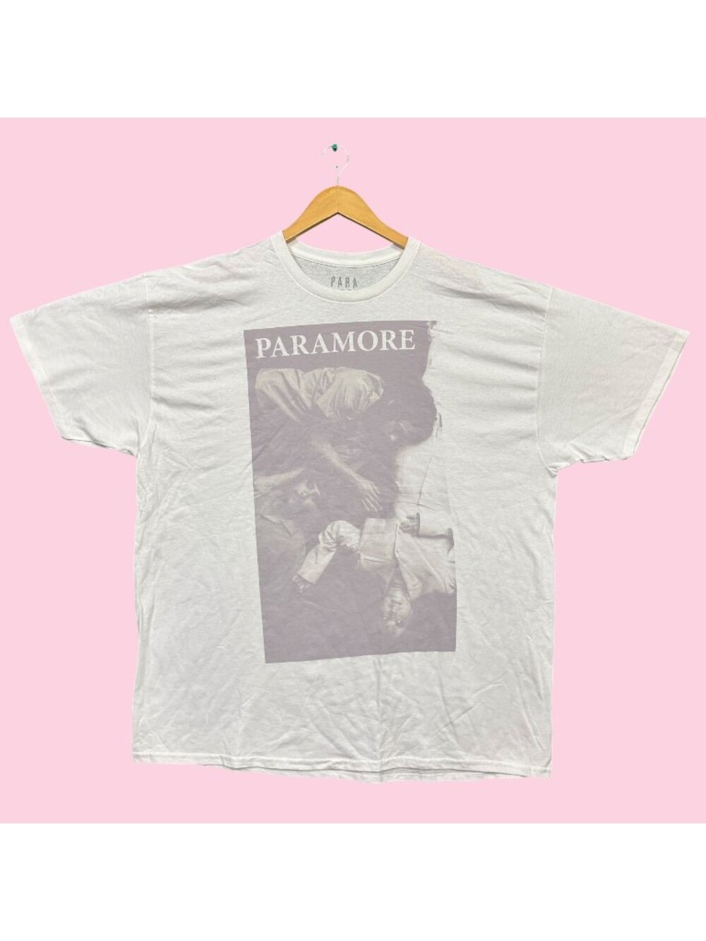 Paramore This Is Why Album Rock Band Oversized Tee S/M